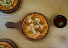 Onion & Jalapeno Pizzas